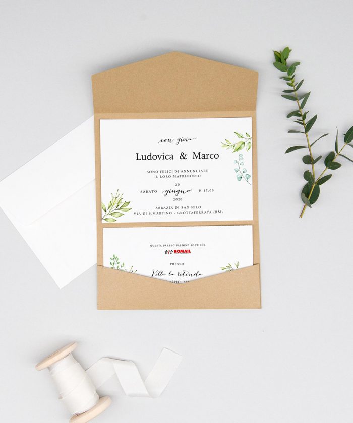 Partecipazione Cofanetto "Botanico"