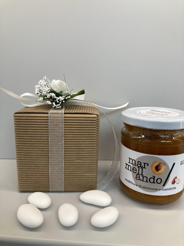 Bomboniera Marmellando 200 gr in scatolina di cartoncino: gusti misti - immagine 6