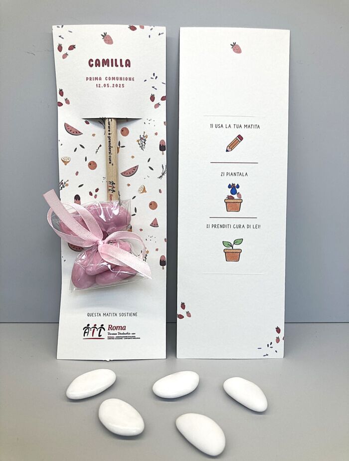 Matita con semi: fragola